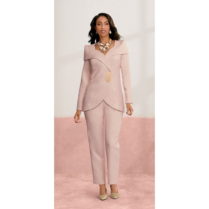 Solana Geo Pant Suit Midnight Velvet