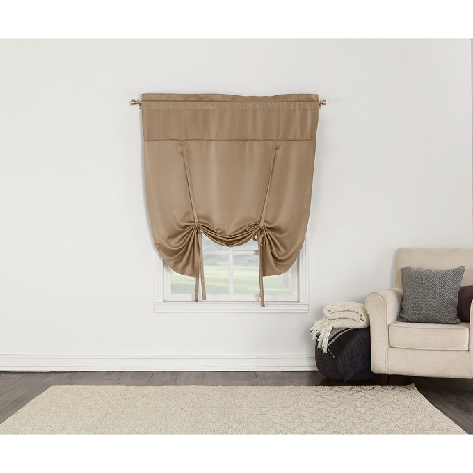 Madison Room-Darkening, Light-Filtering Window Treatments, Taupe, large