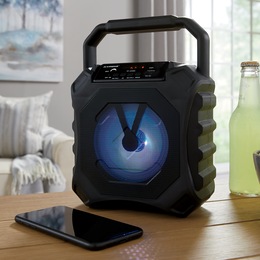 Power Rocker Light Show Bluetooth Speaker, , large