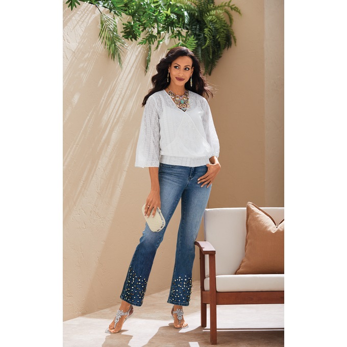Arya Embellished Jean, , large