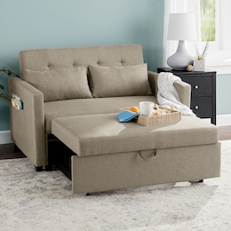 Cali Convertible Sleeper Loveseat, , large