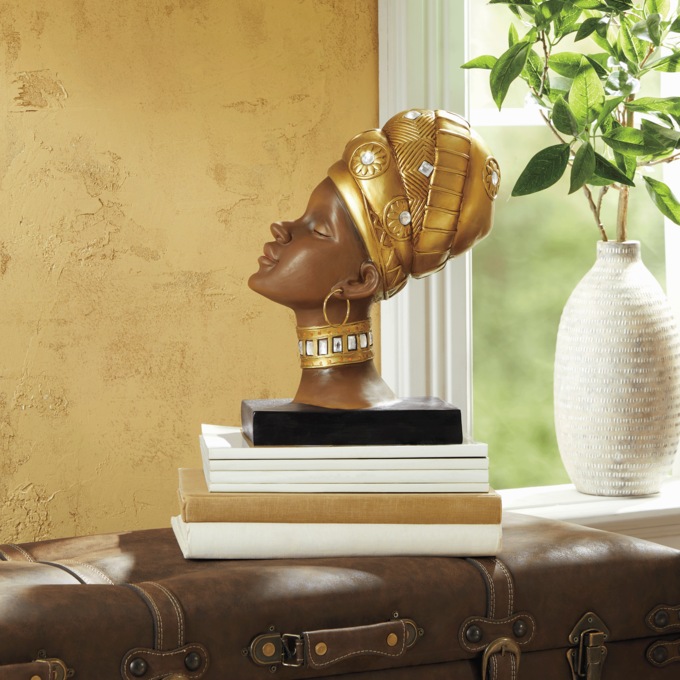 Global Woman Bust, , large