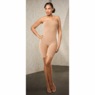 Tube-Top Strapless Bike-Short Body Stocking, , large