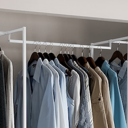 Rowan Closet System Expandable Rod, , large