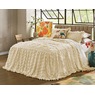 Angelica Ruffle Chenille Bedspread and Sham, , large