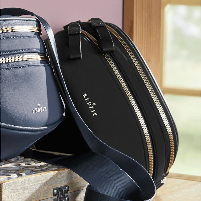 Kedzie Sloane Neoprene Daypack with Adjustable Crossbody Strap, Black, large