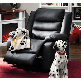 Overstuffed Recliner with Massage, , large