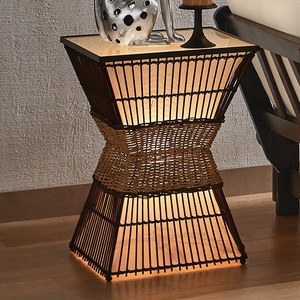 Palisade Lighted End Table, , large