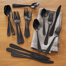 20-Piece Stainless Steel Flatware Set, , large