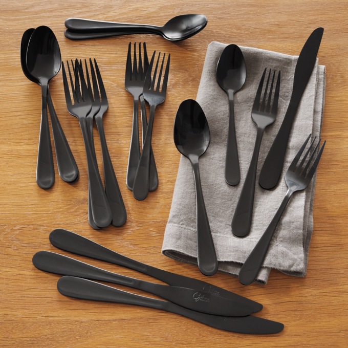 20-Piece Stainless Steel Flatware Set, , large