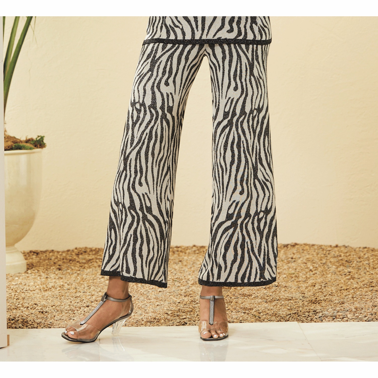 【SATIIIZ】Teach Wide Cotton Pants Drawstring Satin Trousers - Khaki Green - Wide trousers