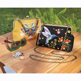 Embroidered Icon Bag, , large