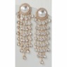 Crystal Fringe Earrings, , large