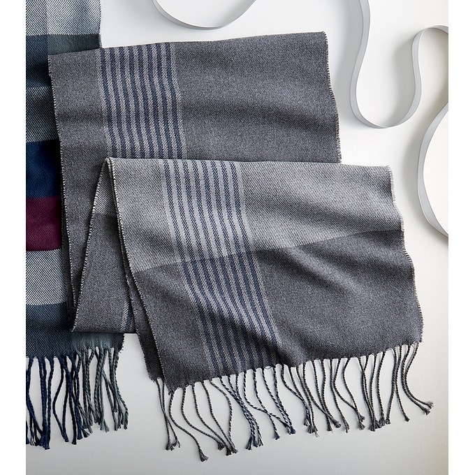 Men&#39;s Plaid Scarf, , large