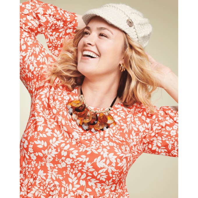 Flora Flutter Blouse, , large