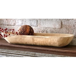 Wooden Paulownia Bowl, , large