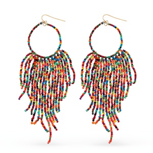Seed-Bead Earrings, , large