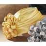 Embellished Flower Turban, , large