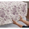 Bedtite Toile Microfiber Sheet Set, Purple, large
