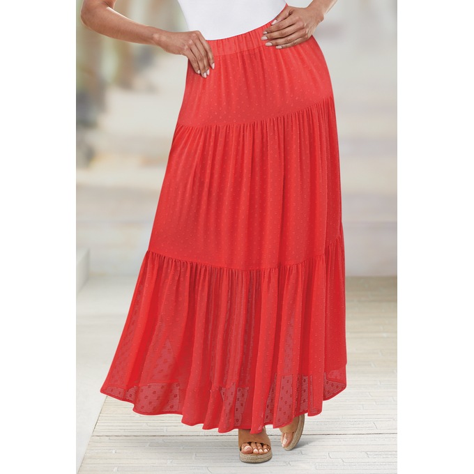 Julie Tiered Skirt, , large