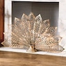 Peacock Fireplace Screen, , large
