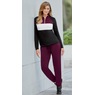 Color-Blocked 1/4-Zip or 1/2-Zip Top and French Terry Jogger, , large