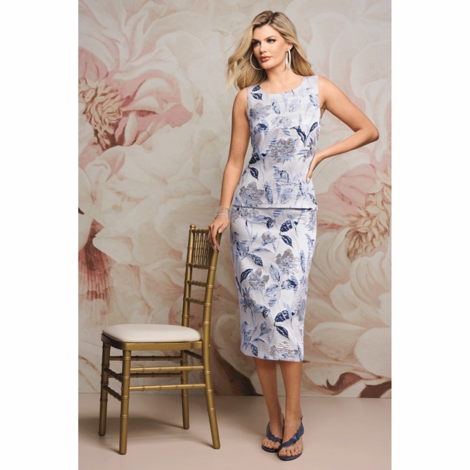 Genevieve Skirt Suit, , large