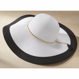 Striped Sunhat, , large