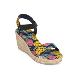 Monroe and Main Print Espadrille Sandal, , large