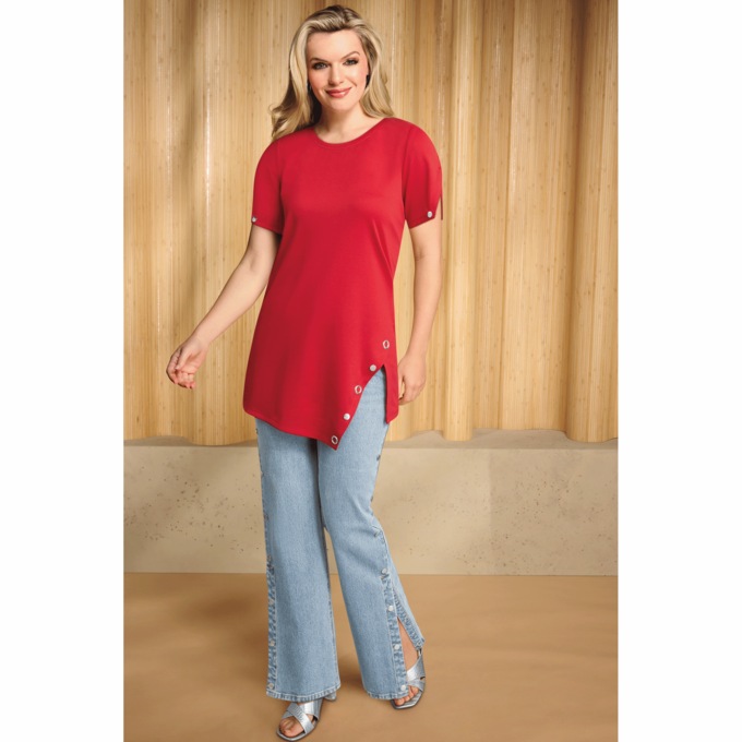 Mallory Stretch Tunic, , large
