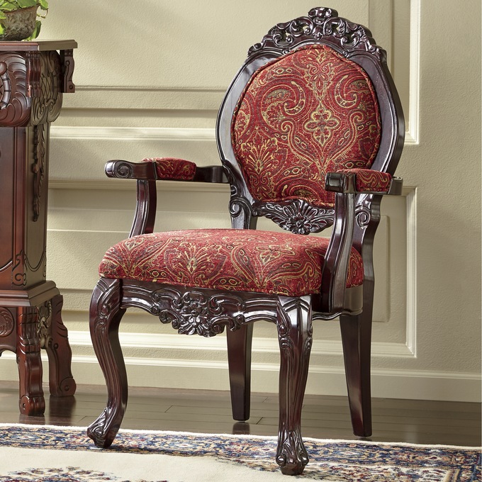 Breanna Hand-Carved Chair, , large