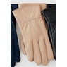 Classic Cinched Leather Gloves, , large