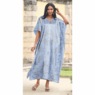 Alluring Long Caftan with V-Neck, , large