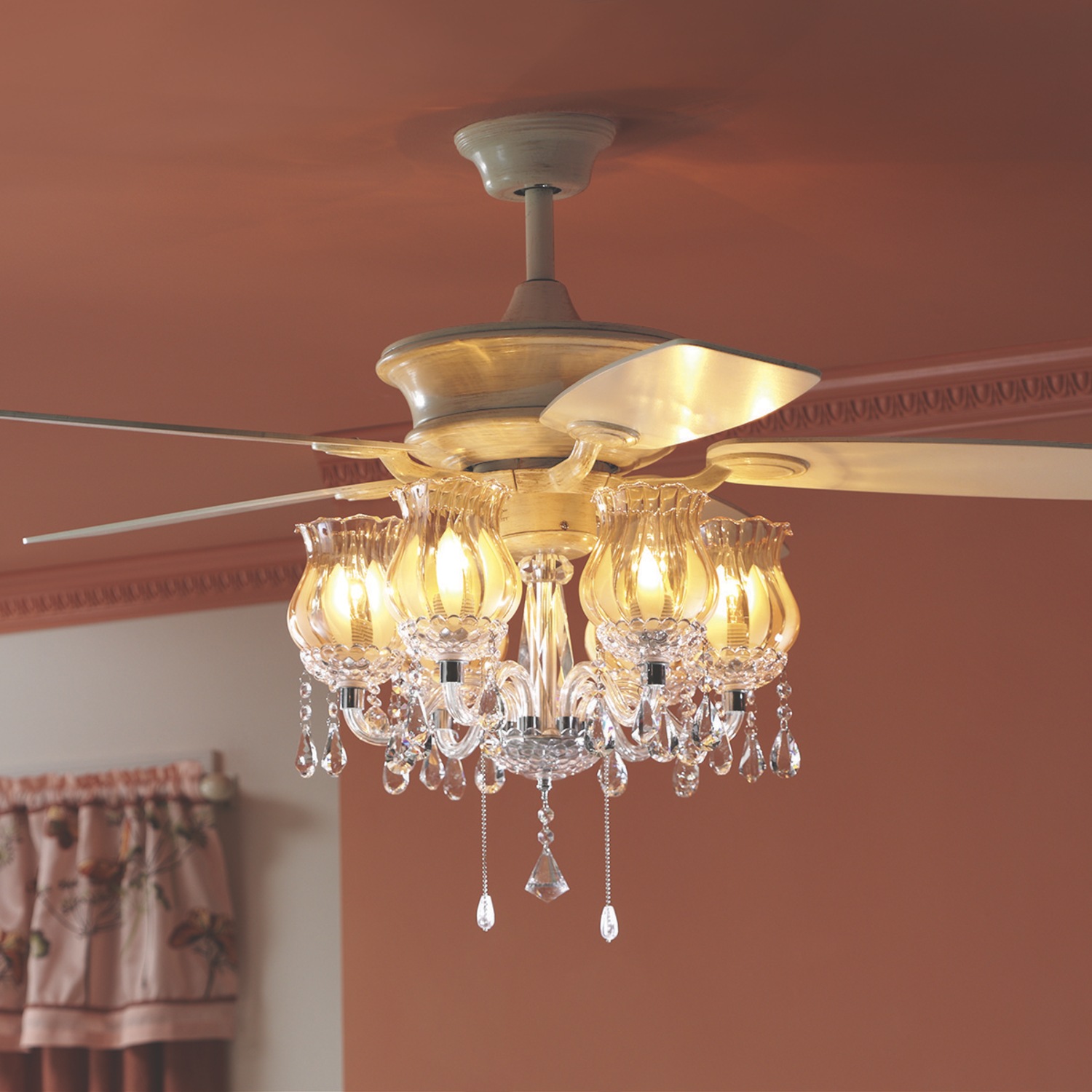 Romantic Ceiling Fan | Midnight Velvet
