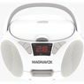 Magnavox Portable CD Boombox, White, large