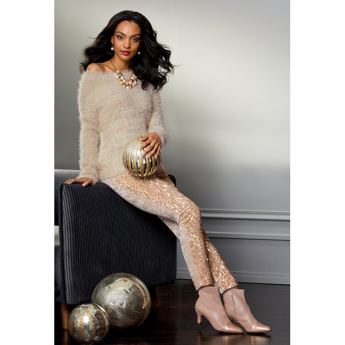 Lucinda Sequin Legging, , large