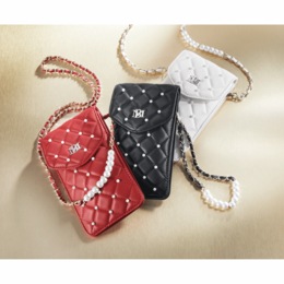Pearl Phone Crossbody, , large