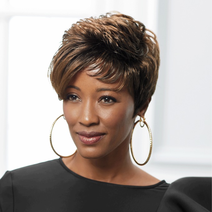 Motown Tress Aqua Wig, , large