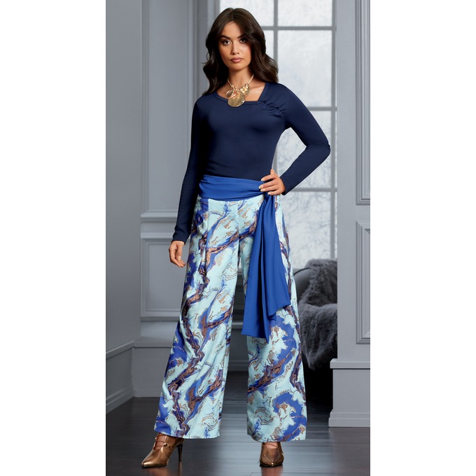 Ores Printed Pant, , large