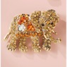 Rhinestone Pin Brooch, , large