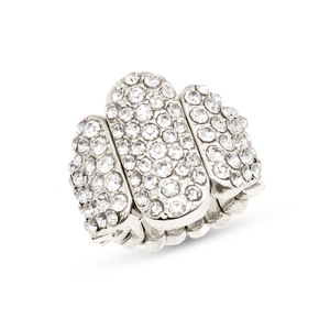 Crystal Bar Stretch Ring, , large