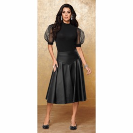 Emy Sheer Knit Top, , large