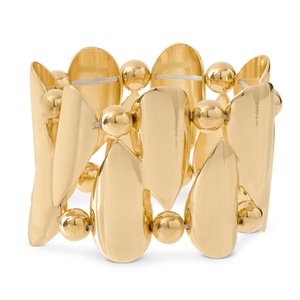 Modern Teardrop Stretch Bracelet, , large