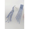 Color Crystal Fringe Earrings, , large