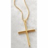 Long Tube Cross Pendant, , large