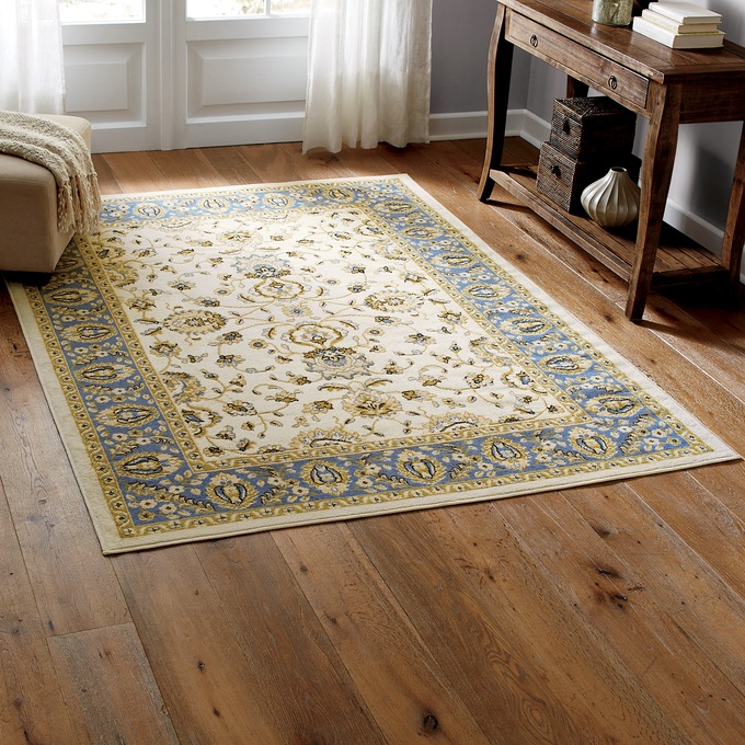 Grand Manor Rug, Blue, large