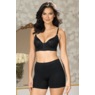 Fleur Back-Smoother Front-Close Women&rsquo;s Bra with Posture Support, Black, large