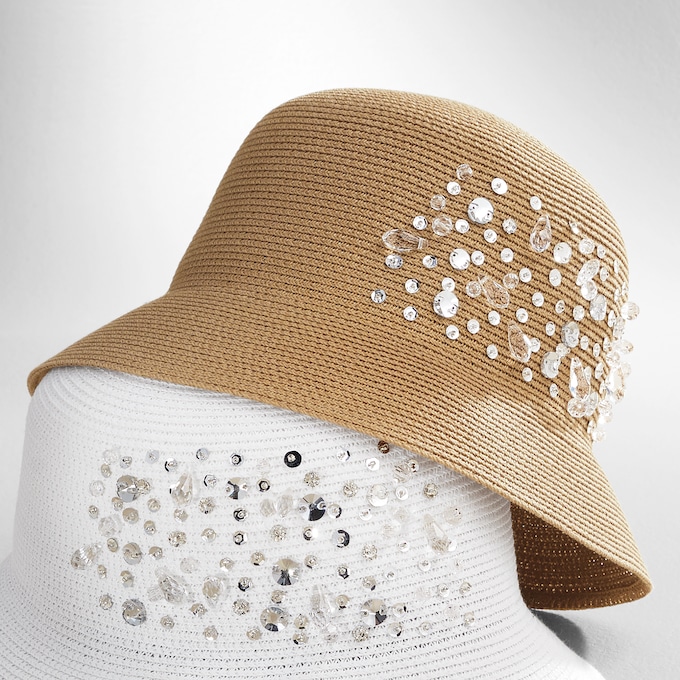 Embellished Cloche, , large