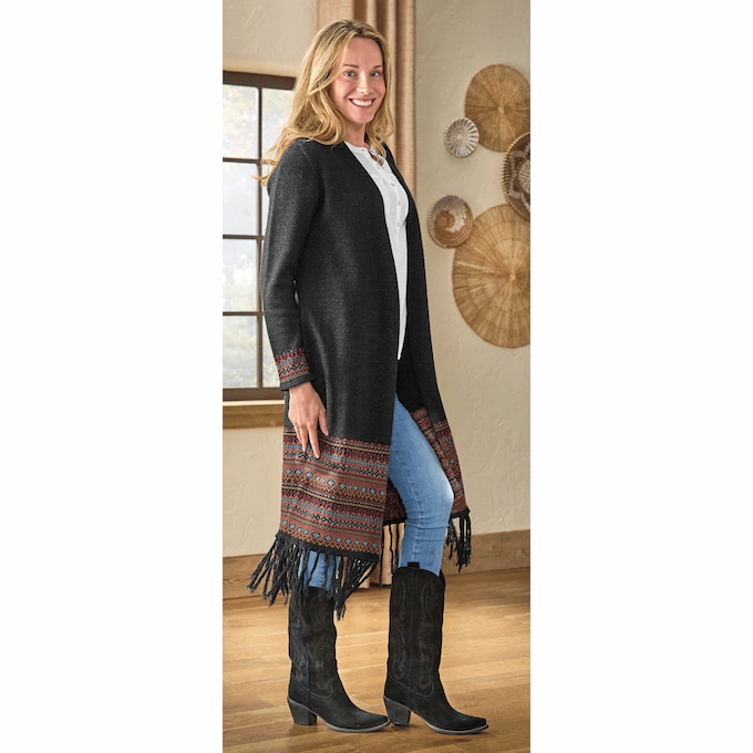 Faye Fringe Duster, , large