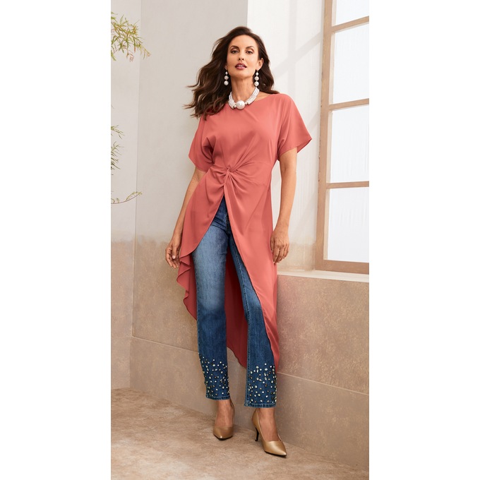 Arya Embellished Jean, , large